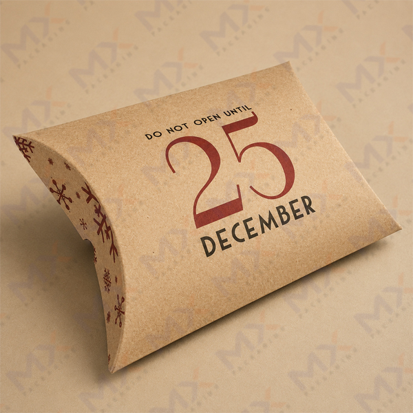 Kraft Pillow Boxes - view 4